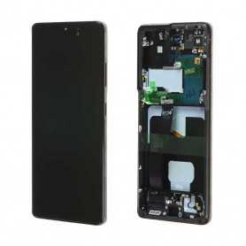 Screen Samsung Galaxy S21 Ultra 5G (G998B) Black + Frame (Soft Oled)