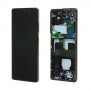 Screen Samsung Galaxy S21 Ultra 5G (G998B) Black + Frame (Soft Oled)