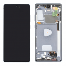 Screen Samsung Galaxy Note 20 2020 (N980/N981) Gray + Frame (Soft Oled)