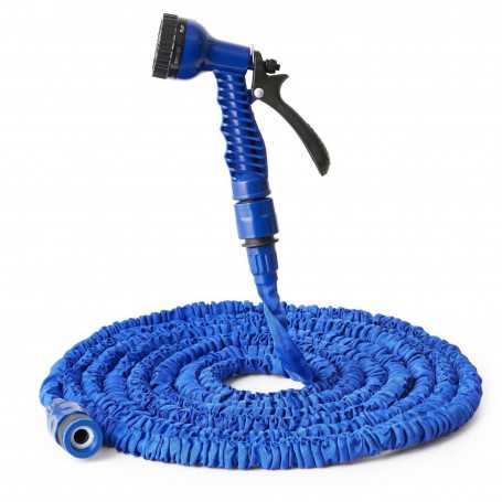 Tuyau Télescopique Haute Pression Multifonction 30M Bleu - Pratique & Durable