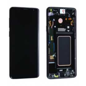 Screen Samsung Galaxy S9 Plus (G965F) Black + Chassis (Soft Oled) - 6938607778555