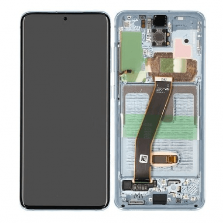 Ecran Samsung Galaxy S20 4G/5G (G980/G981) Gris + Châssis (Service Pack)