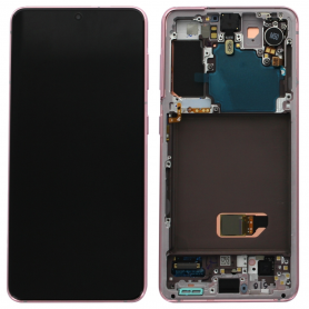 Samsung Galaxy S21 Phantom White Screen + Frame (Soft Oled)