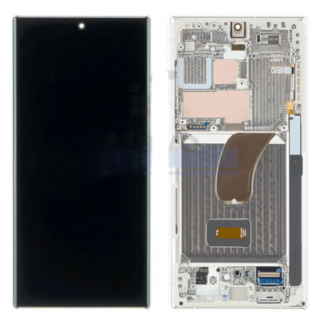 Samsung Galaxy S23 Ultra 5G (S918) Sliver Screen + Frame (Soft Oled)