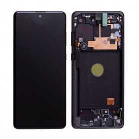 Ecran Samsung Galaxy Note 10 Lite (N770) Noir + Chassis (Soft Oled)