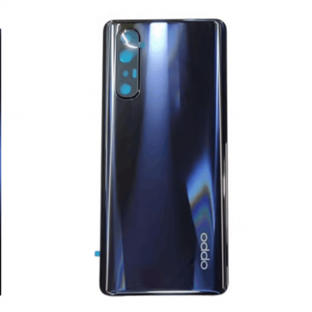 Vitre arrière avec Lentille Caméra Oppo Find X2 NEO Noir (Service Pack) - 4904015