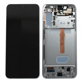 Samsung Galaxy S22 Plus (S906B) Sliver Screen with Frame (Soft Oled)