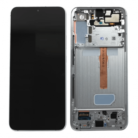 Samsung Galaxy S22 Plus (S906B) Sliver Screen with Frame (Soft Oled)