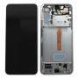 Samsung Galaxy S22 Plus (S906B) Sliver Screen with Frame (Soft Oled)
