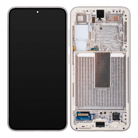 Samsung Galaxy S23 Plus (S916) Screen Silver with Frame (Soft OLED)