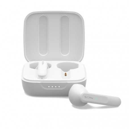 Bluetooth Headphones NGS Artica Move White, One Pair of In-Ear - White