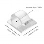 Elegant Cable Fixer for Ideal Traceless Organization - Transparent