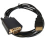 Câble HDMI/VGA 1080P - Convertisseur HDMI mâle vers VGA mâle 1.8M