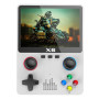 X6 Mini Video Game Console with Music Function and Dual Joystick - White