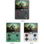 X6 Mini Video Game Console with Music Function and Dual Joystick - White