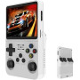 Mini Console de Jeu Vidéo Portable R36s Écran IPS 3,5" 64 Go - Blanc