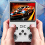 Mini Console de Jeu Vidéo Portable R36s Écran IPS 3,5" 64 Go - Blanc