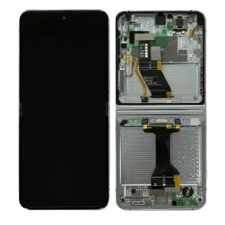 Screen Interior Samsung Galaxy Z Flip 5 (F731) Mint Chassis (Service Pack) - GH82-31827D