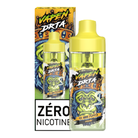 Vapoteuse Rechargeable Type-C - R&M Tornado - 9000 puffs 2% Nicotine - Saveur Fraise Banane