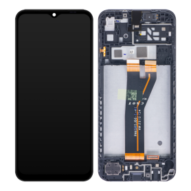 Screen Samsung Galaxy A14 4G (A145F) Black + Frame (Original Pack) - Non EU