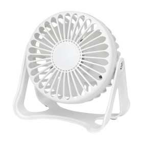 Portable Cooler, Desk Fan - Mini USB Fan, Ideal for Daily Use 11cm - White, wholesale price