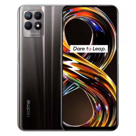 Realme 8i 128 Go Noir - Grade A avec Boîte et Accesoires