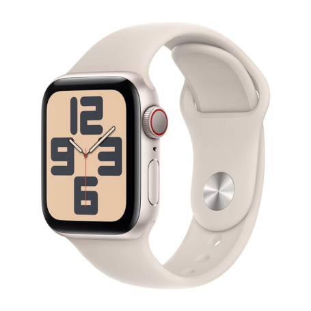 Montre Connectée Apple Watch Series SE 2 Cellulaire 40mm Aluminium Argent (Sans Bracelet) - Grade A