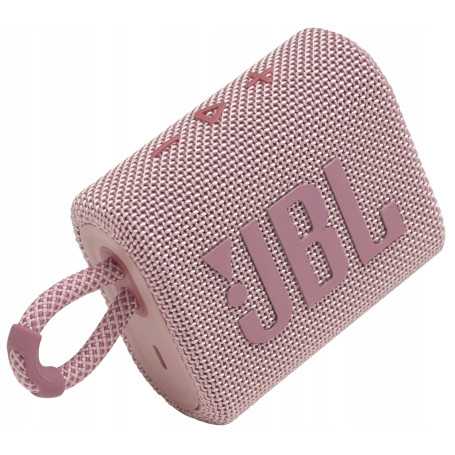 Enceinte Bluetooth Portable JBL Go 3 Rose IP67 5H - JBLGO3PINK