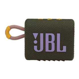 Enceinte Bluetooth JBL Go 3 Verte - Portable, Étanche IP67, Autonomie 5H