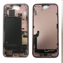 ChassisiPhone 15 Plus sans Vitre Arrière avec Batterie Rose (Origine Demonté) Grade A