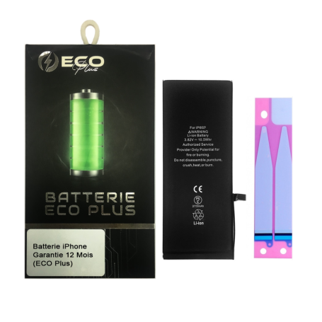 Batterie iPhone SE 2022 2018mAh + Adhésifs - Puce Ti (ECO Luxe) Alternative d'origine