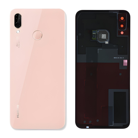Vitre arrière Huawei P30 Lite Bleu Aurora - Avec logo + Adhésif