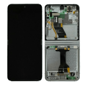 Samsung Galaxy Z Flip 5 F731 Lavender Screen & Chassis Service Pack - Repair & Upgrade