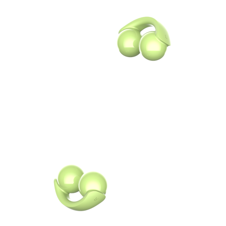 Écouteurs sans fil Bluetooth 20H Devia series smart TWS M5 EM031 - Vert