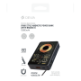 Power Bank Magnetic Sans Fil 10000mAh 22.5W Devia Extreme Speed Series Noir avec Support Style Punk M2050-C