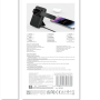 Power Bank Magnétique Sans Fil 10000 mAh Devia Extreme Speed Series JM-C11 - avec Support - 20W - Noir