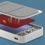 Power Bank Magnétique avec Support 10000 mAh Devia Extreme Speed Series JM-C11 - 20W - Blanc