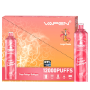 Rechargeable Type-C Vape - SHISHA Hookah - 12000 Puffs 0% Nicotine - Strawberry Watermelon Bubblegun
