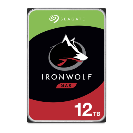 Disque dur Seagate IronWolf - 3.5" 6GB/S 7200RPM - 12 To - SATA