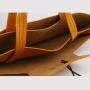 Sac en Similicuir pour Ordinateur Portable BINJK 13-14 Pouces - 3 Compartiments - Bleu