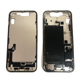 Chassis iPhone 14 Or sans Vitre Arrière avec Batterie (Origine Demonté) - Grade A