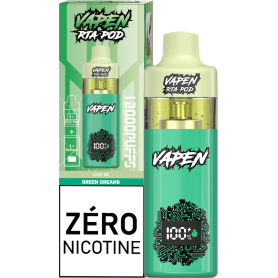 Vapoteuse E-Liquide Rechargeable Type-C Vapen RTA Pod 12000 Puffs Sans Nicotine Love 68 – Parfait pour une Expérience de Vape In