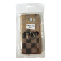 Coque de Protection en silicone avec Support Anneau - Série Carrée Scintillante de Diamants - Samsung Galaxy S7 Edge