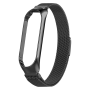 Bracelet Métal Noir pour Mi Smart Band 3/4/5/6 - Élégance et Durabilité