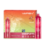 Vapoteuse Rechargeable Type-C SHISHA 12000 Puffs - Fraise Fruit du Dragon 0% Nicotine