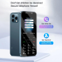 F15 Pro Feature Phone - 4 SIM 1200mAh Black
