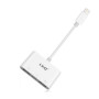 Adaptateur Lightning Mâle 3 en 1 Lightning Mâle / 2 USB Femelle LinQ ITH488