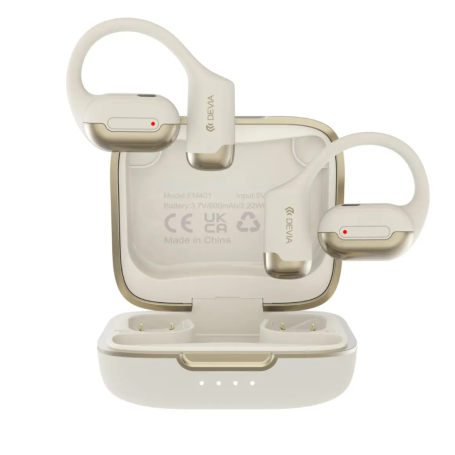 Écouteurs sans fil Bluetooth Devia OWS Pro1 EM401 - Or