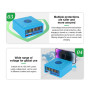 Chargeur Multiport en Nitrure de Gallium 260 W - RELIFE RL-304R
