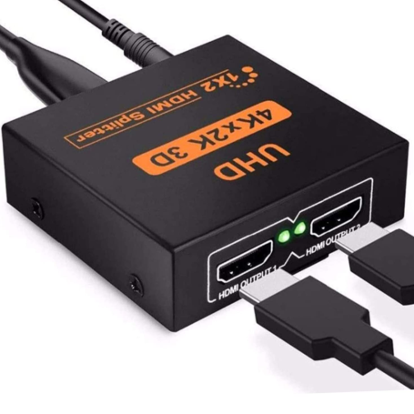 Video Hub, Signal Distributor - HDMI Splitter 1 in 2 out (US Plug), wholesale price